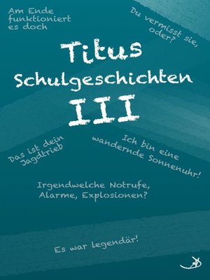 cover image of Titus Schulgeschichten III
